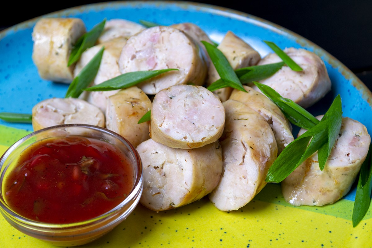 Ковбаски курячі по-домашньому