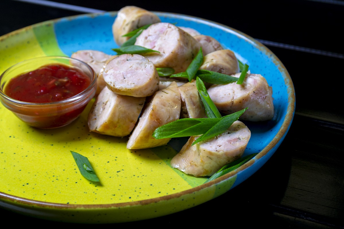 Ковбаски курячі по-домашньому