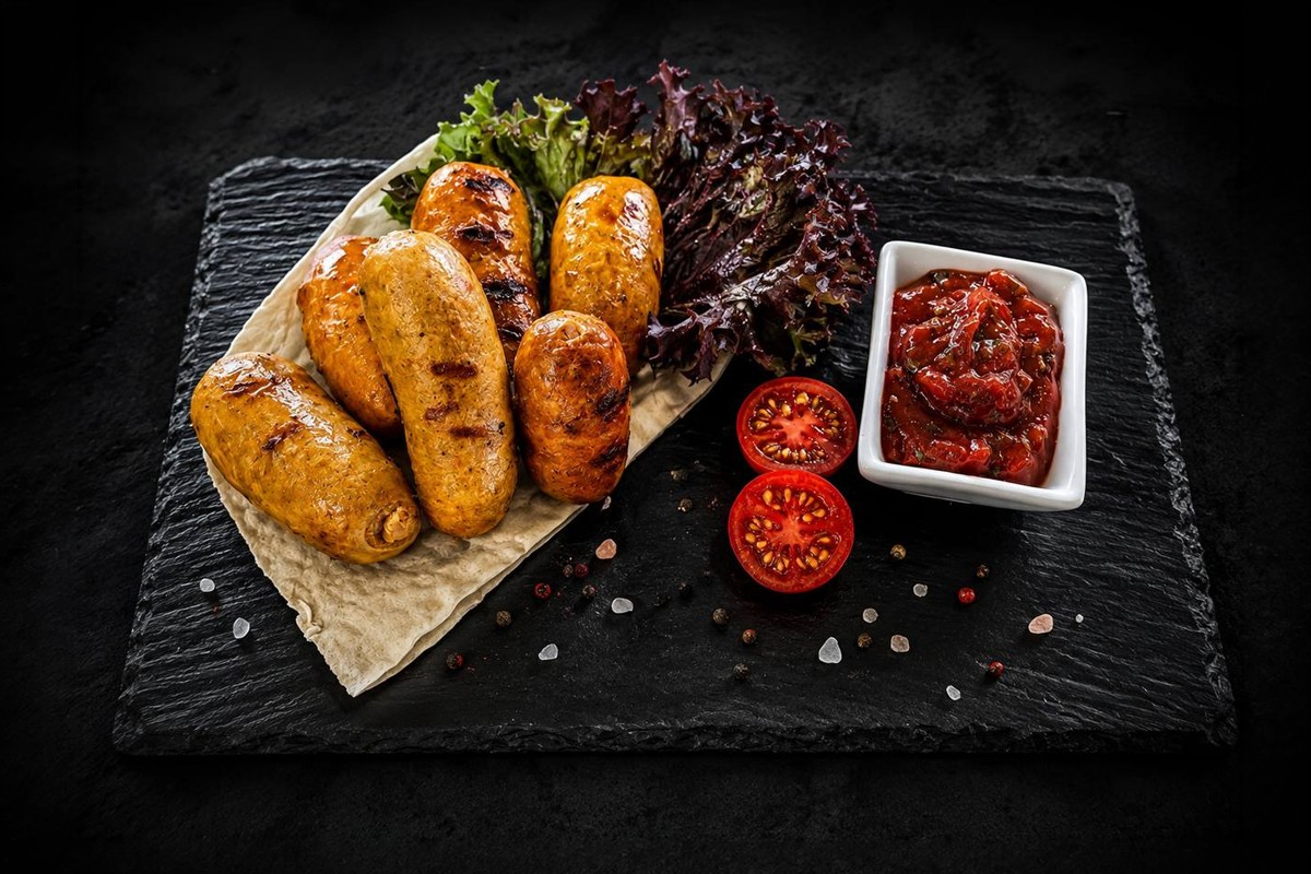 Ковбаски курячі по-домашньому